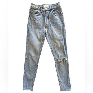 Free People We The Free Stella Skinny Jean in Always Blue Size 27